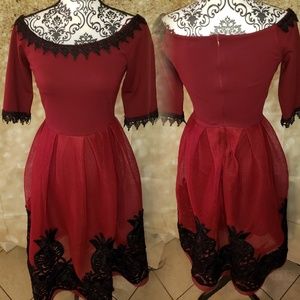 Embroidered dress